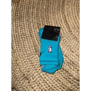Nike Jordan NBA crew basketball socks in teal size 2xl - NEW
